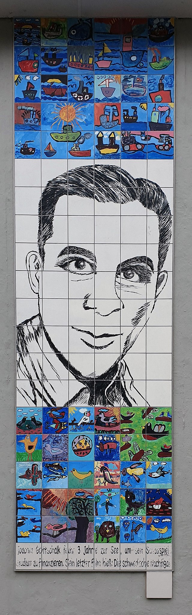 Memorial Plaque to Joachim Gottschalk